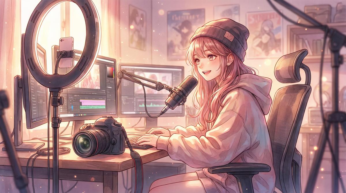 萝莉岛创作者日常vlog视频